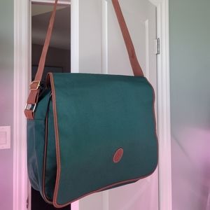Ralph Lauren Green laptop bag